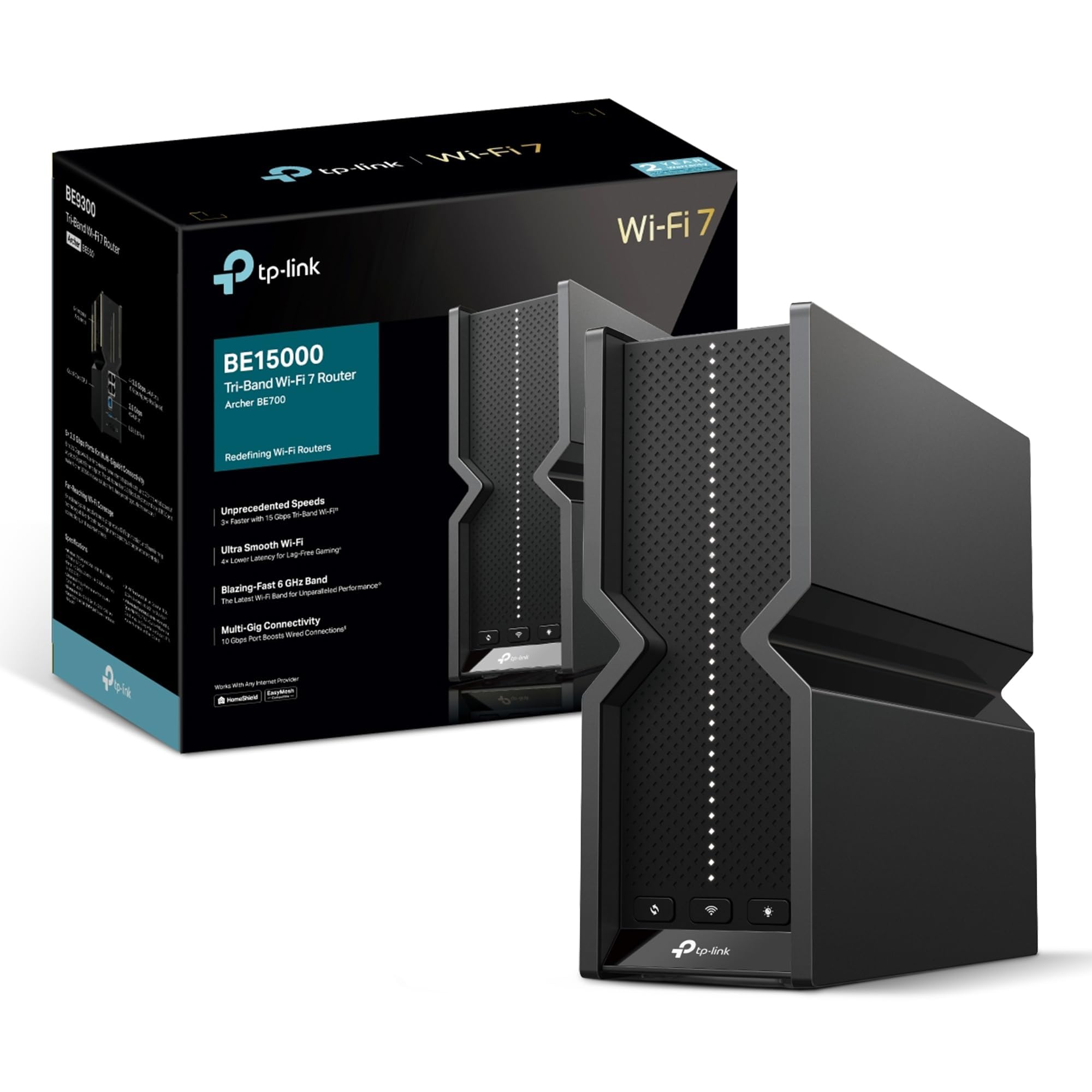 TP-link Archer BE700 Tri-Band BE15000Mbps WiFi 7 Router, Ultra